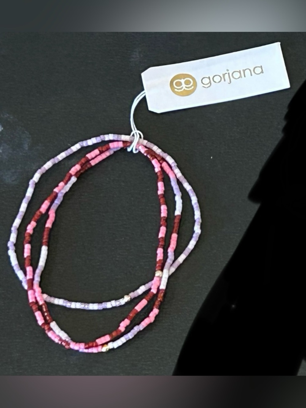 GORJANA Gigi Striped Malibu Stretchy Bracelets Set NWTS